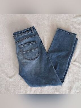 PrAna Distressed Button Fly Jeans